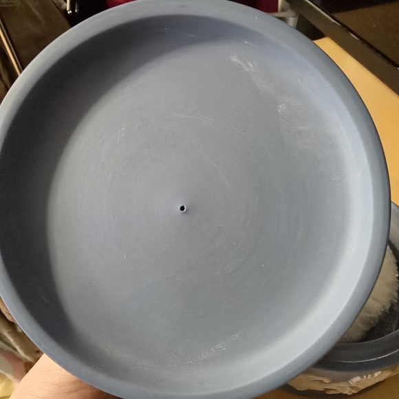 Wedgwood Blue Jasperware Large Round Trinket Box With Lid - Picture 3 of 5